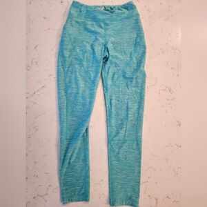 Obermeyer Active Leggings | Size M | Teal Heather | Aspen Colorado